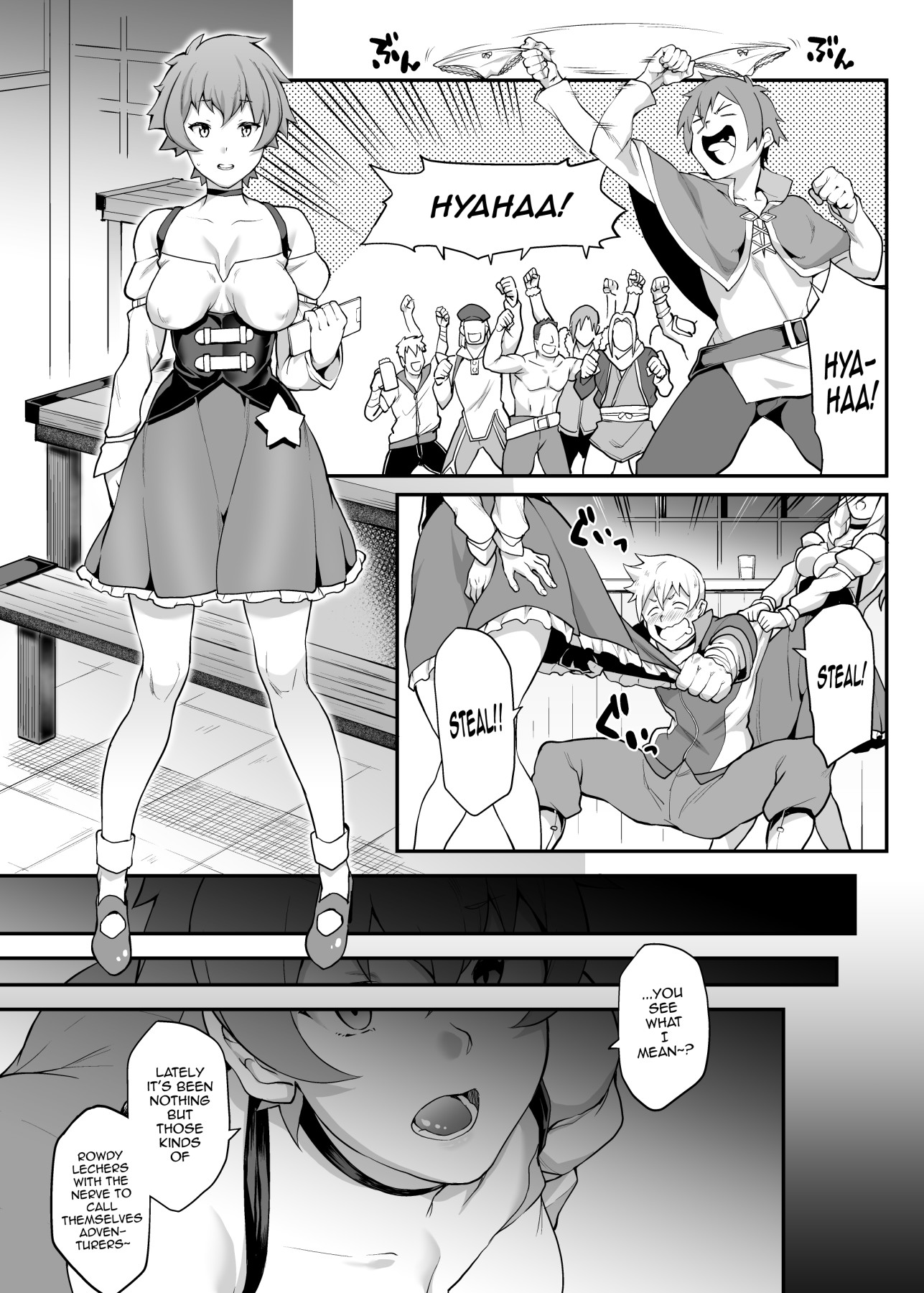 Hentai Manga Comic-This Wonderful Lewd Mob Is Going To Make Me Cum!-Read-2